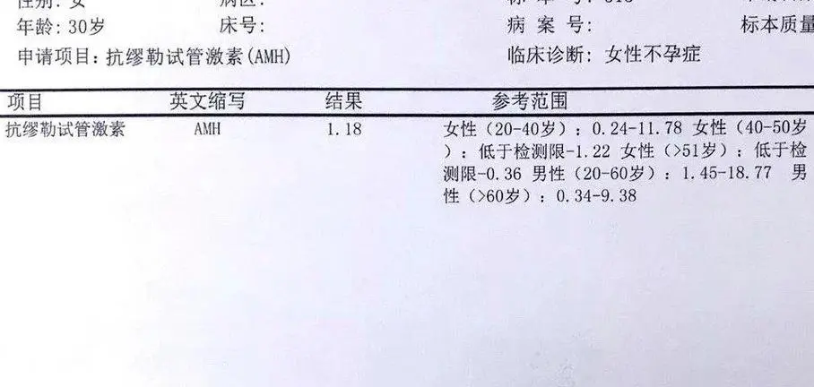 amh是什么检查项目