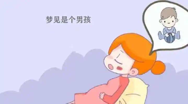 孕晚期如果怀的是男孩就会梦到这些是真的吗？