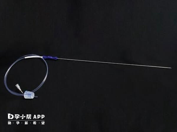 一次性取卵针经过严格消毒处理