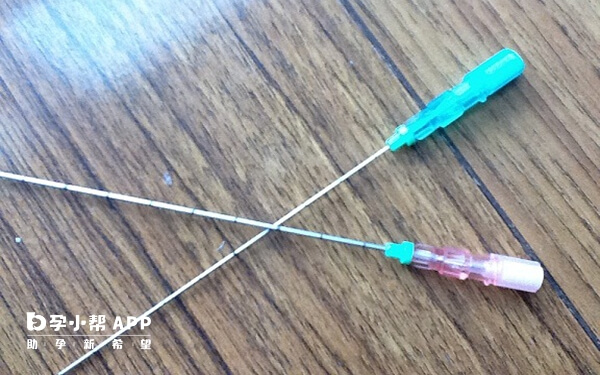 单腔取卵针可以在短时间内完成